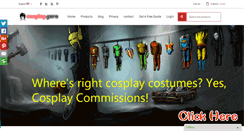 Desktop Screenshot of cosplayguru.com